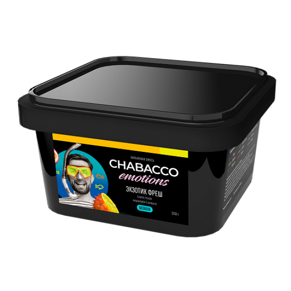 Смесь Chabacco Medium Emotions Exotic fresh (Экзотик фреш) 200 гр в Красноярске