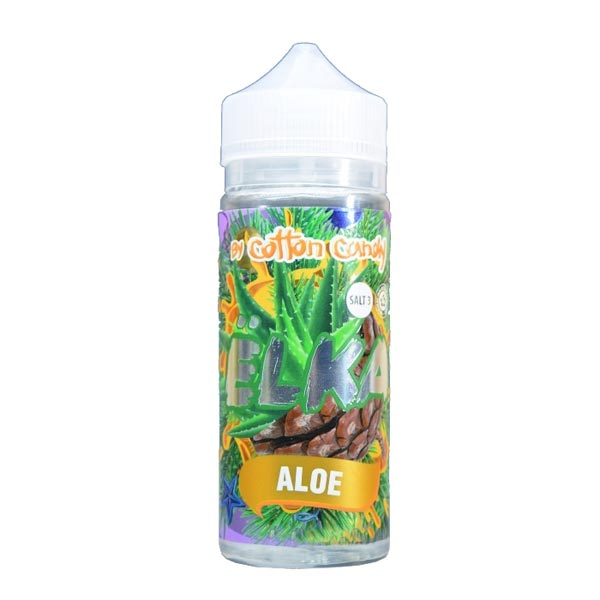 Жидкость Cotton Candy ЁLKA ALOE (Хвоя С Мятой И Алоэ) (120 мл, 0 мг/мл) в Красноярске