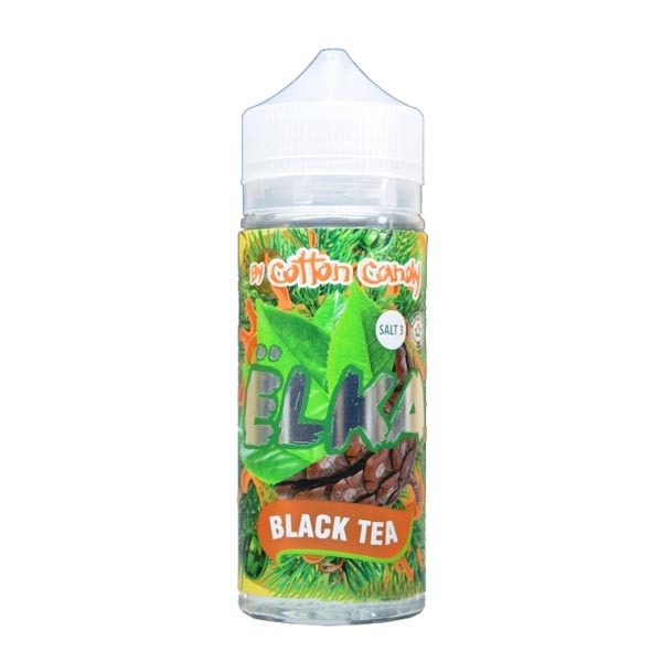 Жидкость Cotton Candy ЁLKA BLACK TEA (Хвоя С Мятой И Чёрным Чаем) (120 мл, 0 мг/мл) в Красноярске