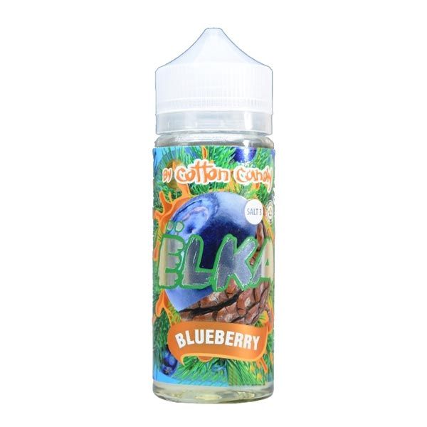 Жидкость Cotton Candy ЁLKA BLUEBERRY (Хвоя С Мятой И Черникой) (120 мл, 0 мг/мл) в Красноярске