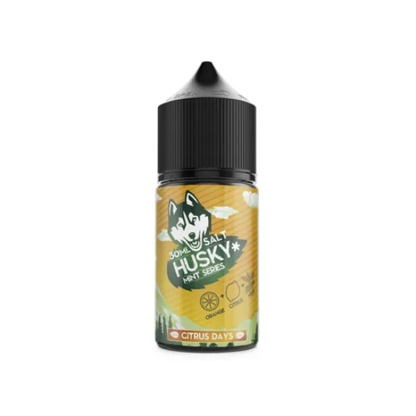 Жидкость Husky salt Mint series Citrus Days (Мороженное апельсин мята) (30 мл, 20 мг/мл) в Красноярске