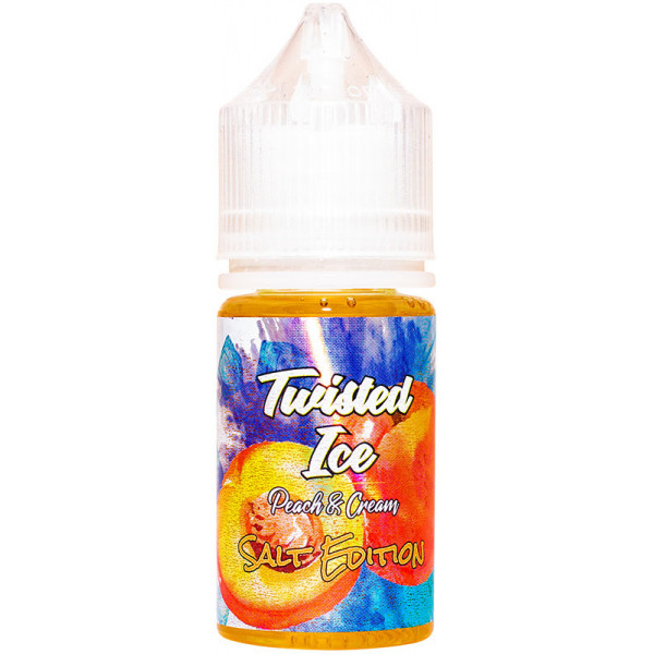 Жидкость Twisted Ice Salt Peach&Cream (Персиково Сливочный Щербет) (30 мл, 20 мг/мл) в Красноярске