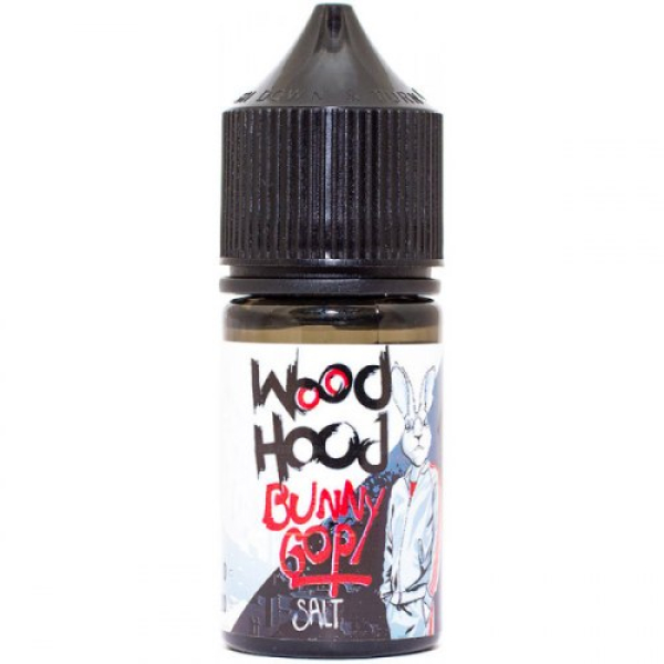 Жидкость Wood Hood Bunny Gop (Малина Черника Черная Смородина Лед) (30 мл, 20 мг/мл) в Красноярске