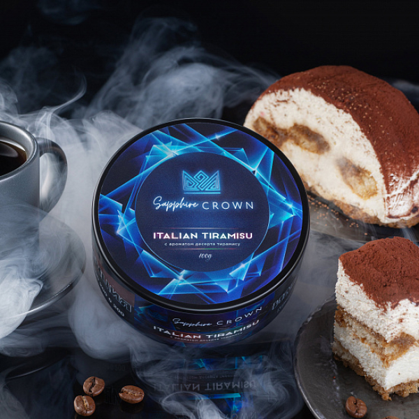 Табак Sapphire Crown Italian Tiramisu (Сливочный крем бисквит) 100 гр в Красноярске