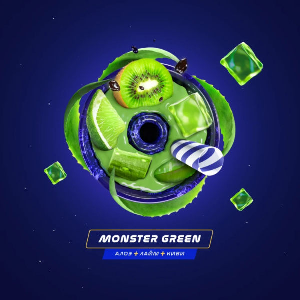Паста Space Smoke LIGHT Mix Monster  Green (Зеленый Монстр) 30 гр в Красноярске