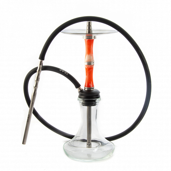 Кальян Y.K.A.P. Mini STR Pro M3 (Оранжевый,Белый, 39 см) в Красноярске