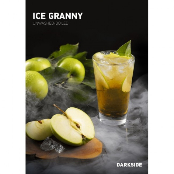 Табак Darkside Core Ice Granny (Ледяное Зеленое Яблоко) 250 гр в Красноярске