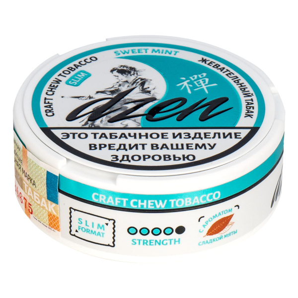 Жевательный табак Dzen Slim Sweet Mint 9 грамм в Красноярске