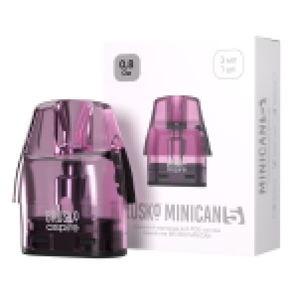 Картридж Brusko Minican 5 3 Мл 08 Ом Розовый Pink Упак. 1 Шт. в Красноярске