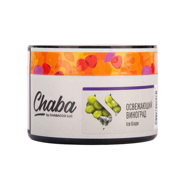 Бестабачная смесь Chaba Ice Grape Nicotine Free 40 грамм в Красноярске
