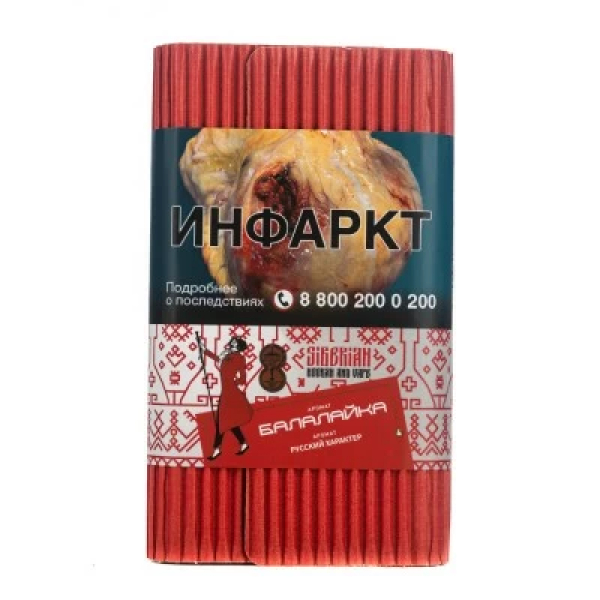 Табак Satyr Балалайка Русский Характер 100 грамм в Красноярске