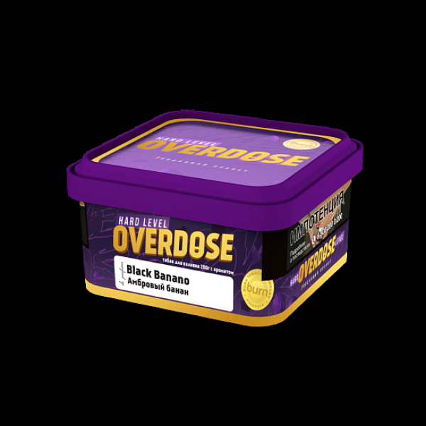 Табак Overdose Black Banano 200 грамм в Красноярске