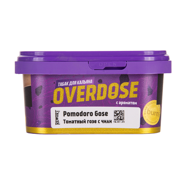 Табак Overdose Pomodoro Gose 200 грамм в Красноярске