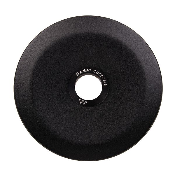 Кальян Mamay Customs Coilover Big Anod Золотой Сплеш Чёрный в Красноярске