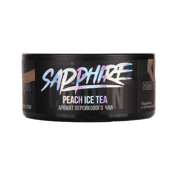 Табак Sapphire Crown Peach Ice Tea 100 грамм в Красноярске