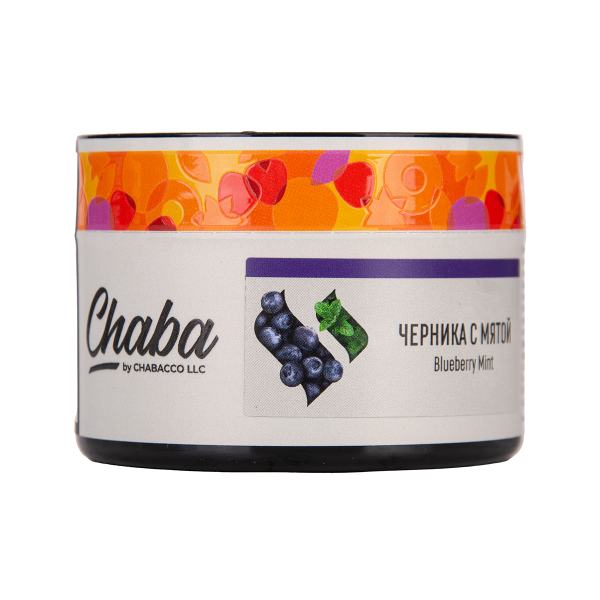 Бестабачная смесь Chaba Blueberry Mint Nicotine Free 40 грамм в Красноярске