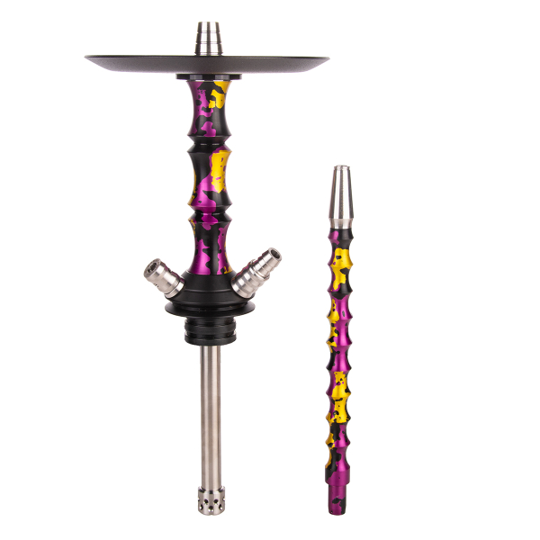 Кальян Mamay Customs Asian Micro Special Anod Пурпурно Золотой Камуфляж в Красноярске