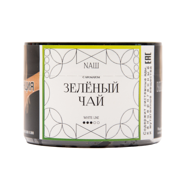 Табак NАШ White Зелёный Чай 40 грамм в Красноярске