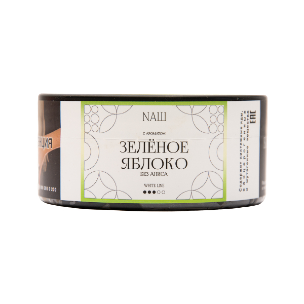 Табак NАШ White Зелёное Яблоко 100 грамм в Красноярске
