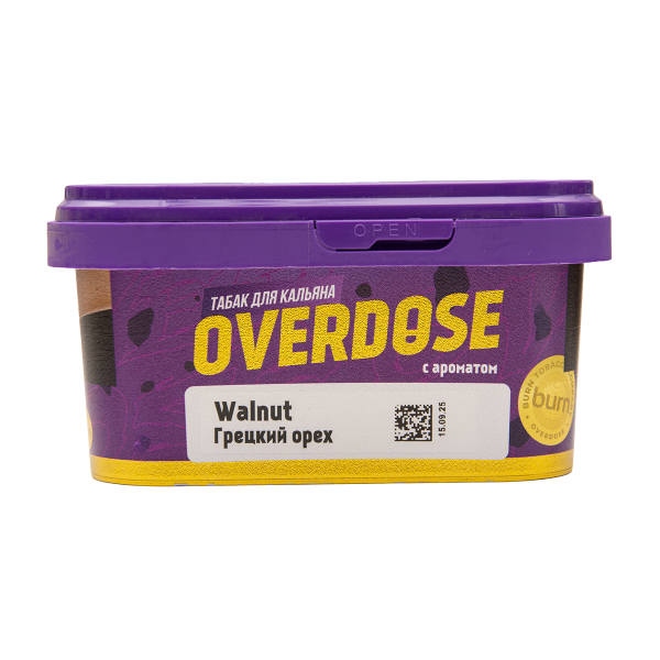 Табак Overdose Walnut 200 грамм в Красноярске