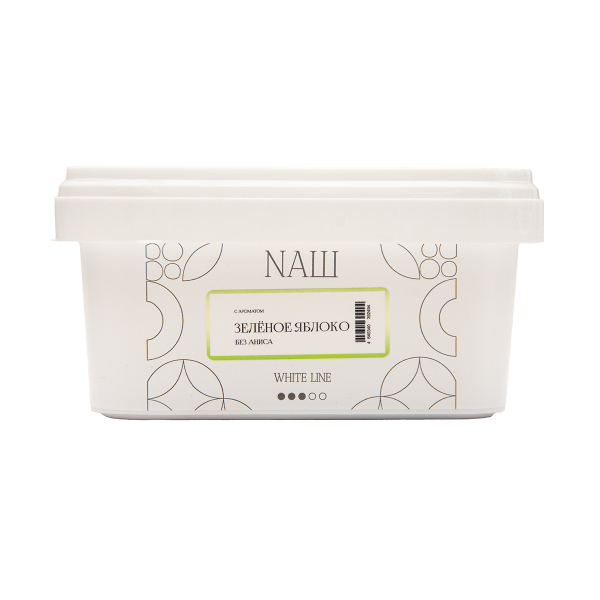 Табак NАШ White Зелёное Яблоко 200 грамм в Красноярске