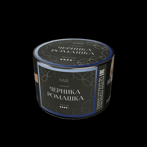 Табак Nаш Black Черника Ромашка 40 грамм в Красноярске