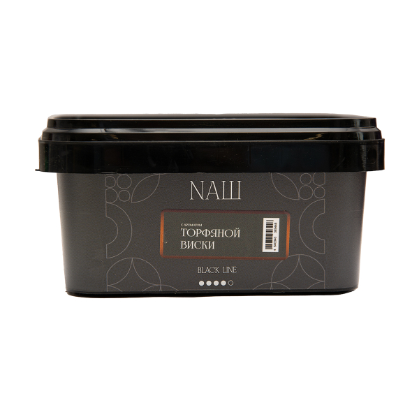 Табак NАШ Black Торфяной Виски 200 грамм в Красноярске