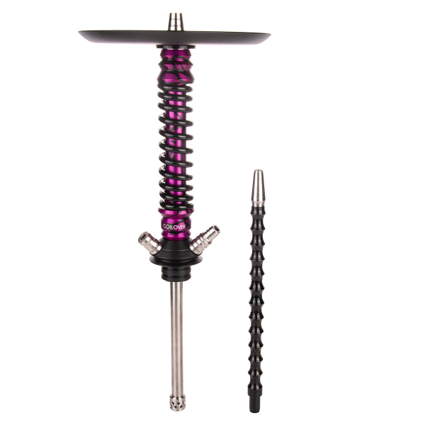 Кальян Mamay Customs Coilover Mini  Пурпурный Сплеш Чёрный в Красноярске