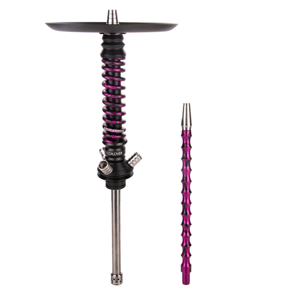 Кальян Mamay Customs Coilover Mini  Чёрный Пурпурный Сплеш в Красноярске