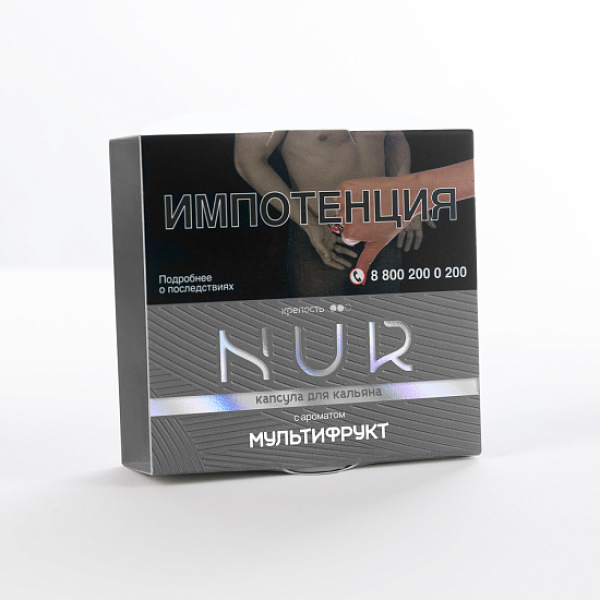 Табак Nur Мультифрукт Средний 20 грамм в Красноярске