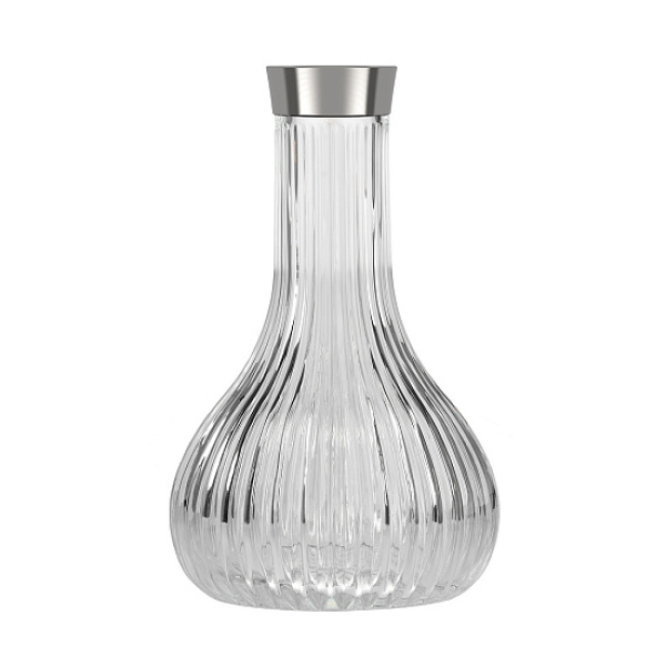 Колба Alpha Hookah Drop Twistlock На Резьбе Прозрачная  Silver в Красноярске