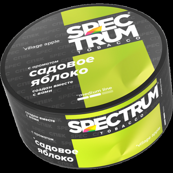Табак Spectrum Medium Line Village Apple 25 грамм в Красноярске
