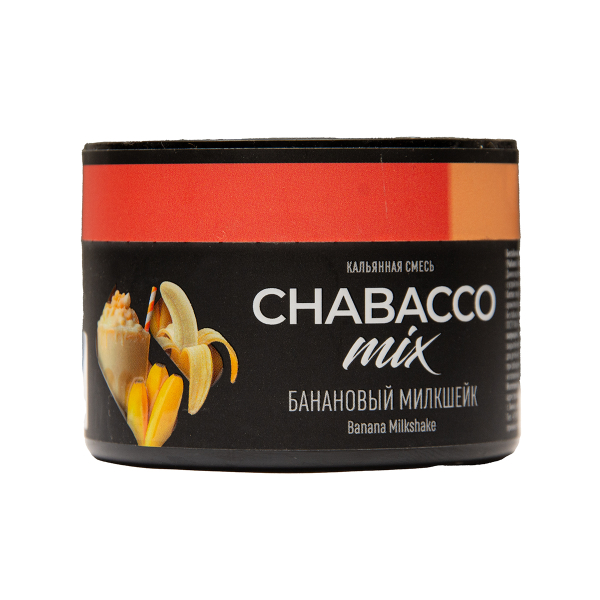 Бестабачная смесь Chabacco Medium Mix Banana Milkshake Medium 40 грамм в Красноярске