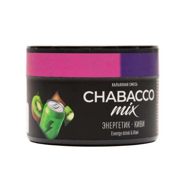 Бестабачная смесь Chabacco Medium Mix Energy Drink & Kiwi 40 грамм в Красноярске
