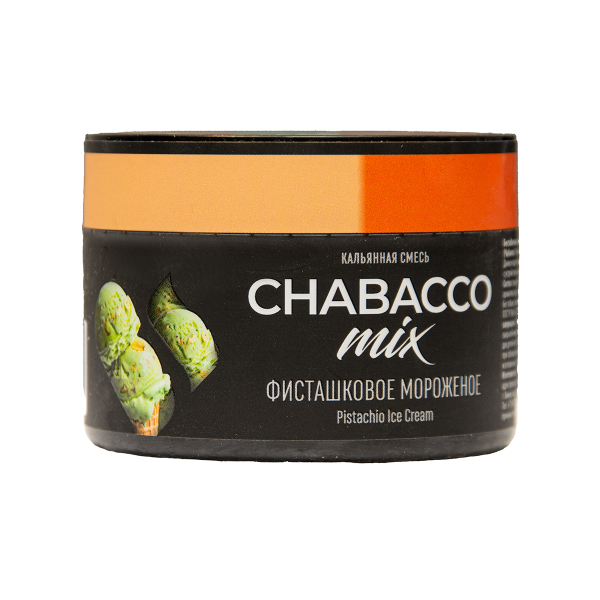 Бестабачная смесь Chabacco Mix Medium Pistachio Ice Cream 50 грамм в Красноярске