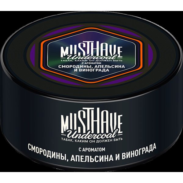 Табак Must have С Ароматом Смородины Апельсина И Винограда 125 грамм в Красноярске