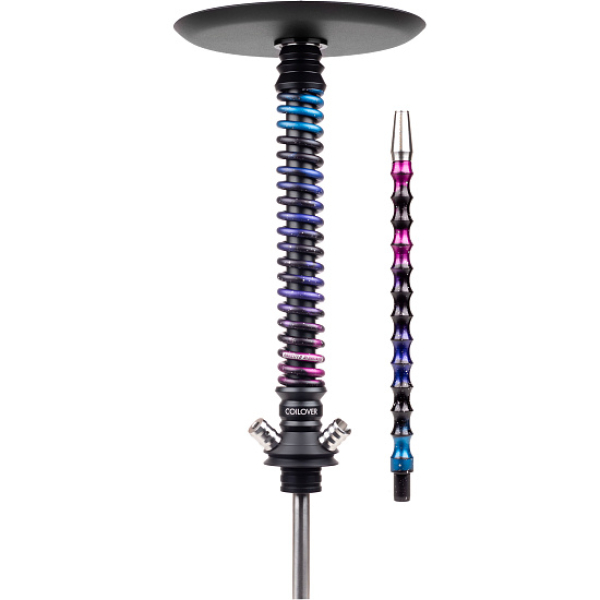 Кальян Mamay Customs Coilover Big Anod Черный Мат Dark Space в Красноярске