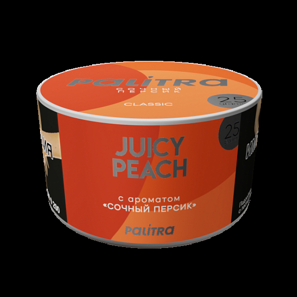 Табак Palitra Juicy Peach Сочный Персик 25 грамм в Красноярске