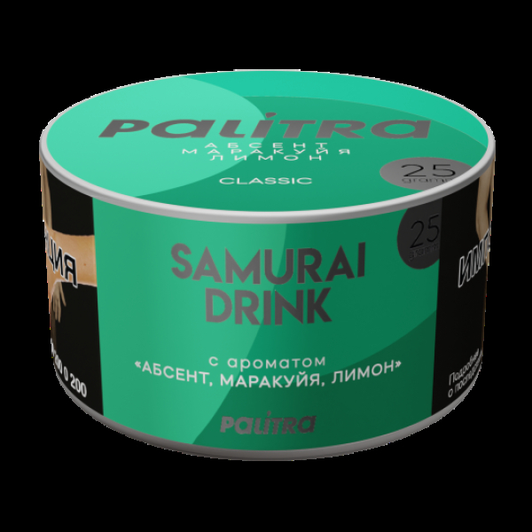 Табак Palitra Samurai Drink Напиток Самурая 25 грамм в Красноярске