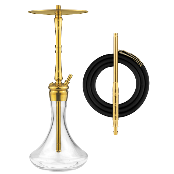 Кальян Hoob Go Pro Gold Фурнитура Gold Prima Быстросъёмное Блюдце в Красноярске