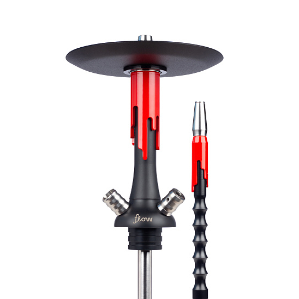 Кальян Mamay Customs Flow Черный Матовый Красный Глянец в Красноярске