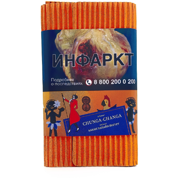 Табак Satyr Chunga Changa Банан Папайя Йогурт 100 грамм в Красноярске