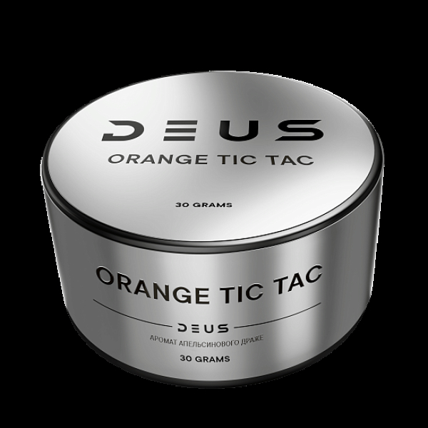 Табак Deus Orange Tic Tac Апельсиновое Драже 30 грамм в Красноярске