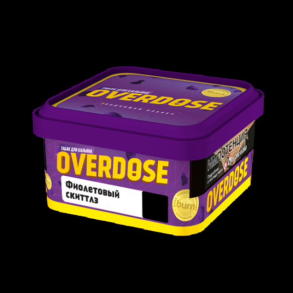 Табак Overdose Фиолетовый Скиттлз 200 грамм в Красноярске